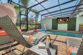 Private Heated Pool Game Loft Arcade Near Disney